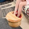 Hinoki 프리미엄 가정용 족욕기 히노끼 건식 쑥팩 30개 마사지 싱글통