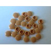 Hinge and Bracket Supplies 10Mm Hole Cover Caps 50 Pce