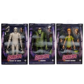 Jada Toys Scooby-Doo! 1:12 Scale Action Figure 3-Pack (Shaggy Creeper Mummy)