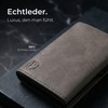 premitem Men's Small Mini Wallet Slim Wallet with Coin Compartment