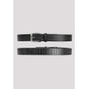 Alpha Industries Belt Embossed Alpha, Color:black;Größe:L