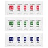 Homcoice 15 Pack pH Calibration Powder (4.00, 7.00, 10.01) -