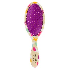 CALA - cepillo ovalado para desenredar cabello húmedo y seco (escuadrón de mariposas)