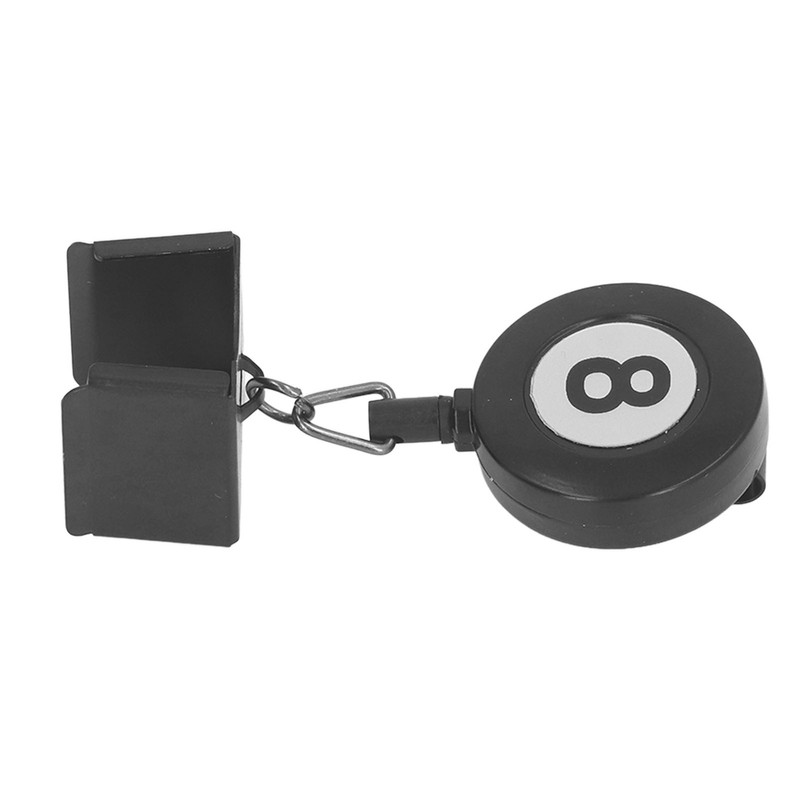 Billiard Cue Chalk Holder Metal Retractable Pocket Pool Cue Chalk
