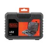 BLACK+DECKER A7216-XJ Drilling and Screwdriver Bit Set - 32 Piece,