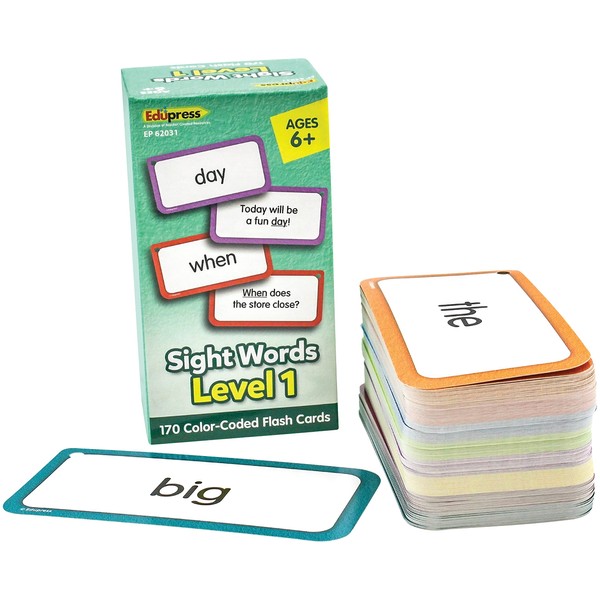 Edupress™ Sight Words Flash Cards - Level 1