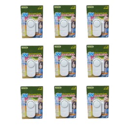 Set of 9 Window Door Alarms Sirens Loudest Self Adhesive