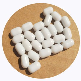 Barra magnética de agitador PTFE para mezclador magnético, forma de cilindro, Small Cute,10PCS, 6X10mm