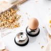 Egg Cutter Egg Picker Stainless Steel Egg Cutter with Lock
