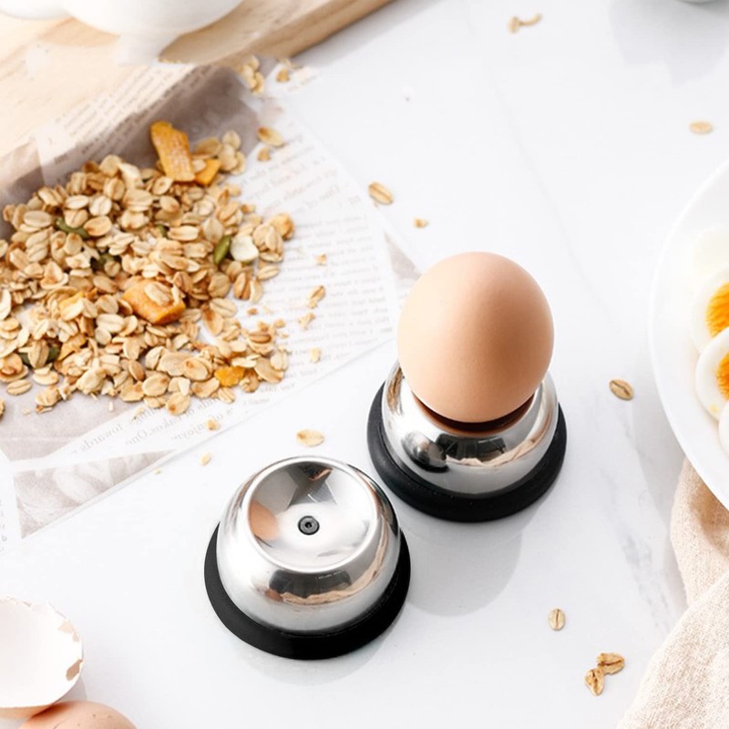 Egg Cutter Egg Picker Stainless Steel Egg Cutter with Lock