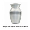 ICOKEE Small Keepsake Urn for Human Ashes or Pet Ashes,