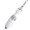 Taps2Traps® Traditional Style Victorian Ceramic & Chrome Chain Flush Pull