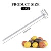 Newtay 12 Pcs Potato Baking Baked Nails, Stainless Steel Potato