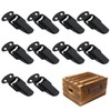 LEIBOCHAO Pack of 10 Stainless Steel Toggle Latches for Case