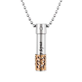 prendre Aroma Pendant Necklace Stylish Pair Aroma Mother's Day White Day Portable Arabesque Unisex PR-AROMA-DAI