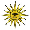 Sun of May patch, Argentina flag patch Embroidered Iron on