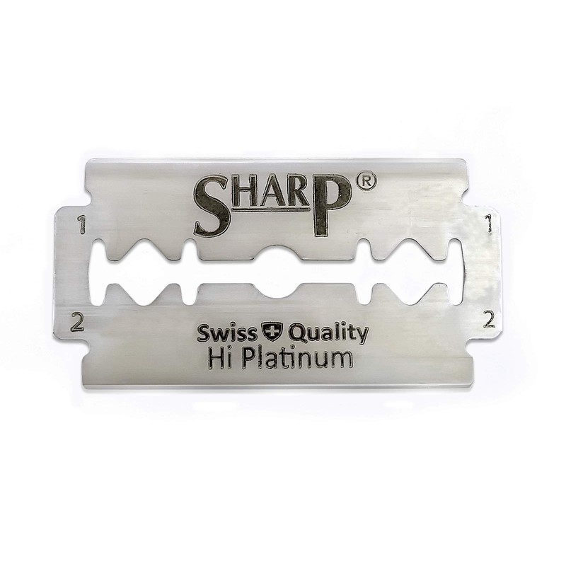 100 Sharp Hi Platinum Razor Blades