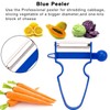 LUTER Potato Peeler Vegetable Fruit Universal Peeler Bows Magic Trio