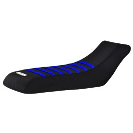 Honda sportrax TRX 300 EX GRIPPER Seat Cover 1993 - 2006  Black / BLUE Ribs #208