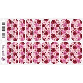 Jamberry Nail Wrap - Rose (Mother's Day Exclusive)