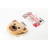 Ouchies Reusable Bye-Bye Booboo Plush Ice Pack, Cold Pack (Bear)