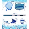 FibroPool Above Ground Swimming Pool Maintenance Kit - Telescoping Pole,