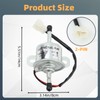 Narcilors 129612-52100 Fuel Pump 485510011 Replacement for J0hn Deere, Hitachi