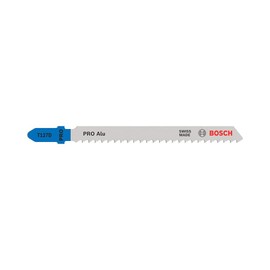 Bosch 2 x Pro Aluminium T127D Jigsaw Blades (for Aluminium, Non-Ferrous Metals, Length 100 mm, Professional Accessories Jigsaw)