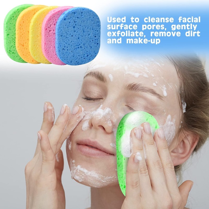 Pack of 10 Sponges Face, Face Sponges Cosmetics, Face Sponge