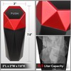 DNA MOTORING Mini Car Auto Trash Can with Removable Lid,