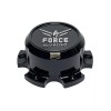 Force Off-Road Gloss Black Wheel Center Cap 026-6X135-X
