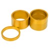 X AUTOHAUX 4 Pcs Bike Headset Spacer Bicycle Aluminium Alloy