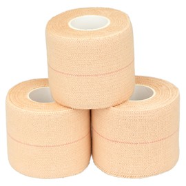 QSYZAIL Elastikon Tape - 3 Rolls (2" x 4.5m) Stretch Bandage for Ankle, Knee, Wrist Support - Flexible & Breathable Sports Wrap
