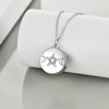 YAFEINI Triple Moon Goddess Urn Necklaces for Ashes Sterling Silver
