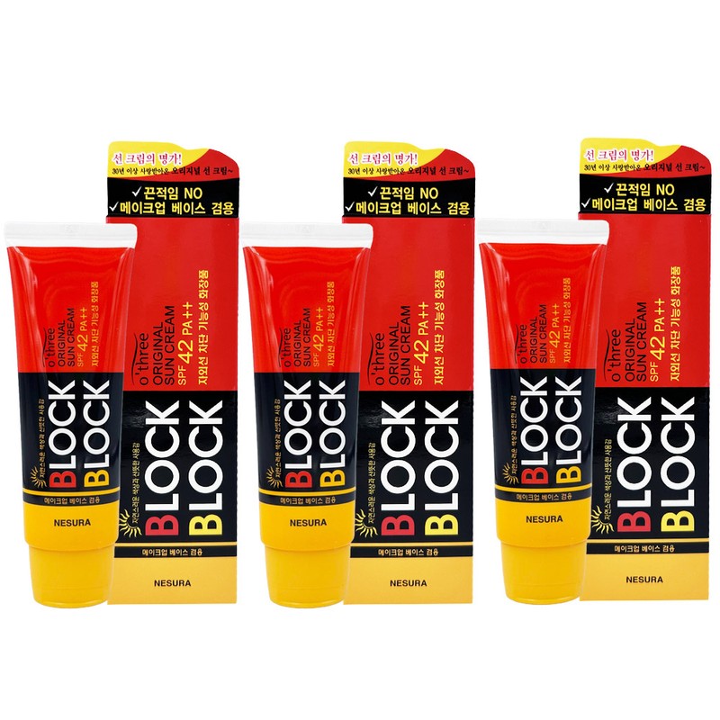 Neshura Autri Block & Block Original Sun Cream 80g x