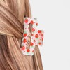Strawberry Hair Claw, Strawberry Claw Clip, Fruit Clips, Summer Fruit
