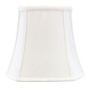 Royal Designs, Inc BSO-705-10WH Square Cut Corner Bell Lamp Shade,
