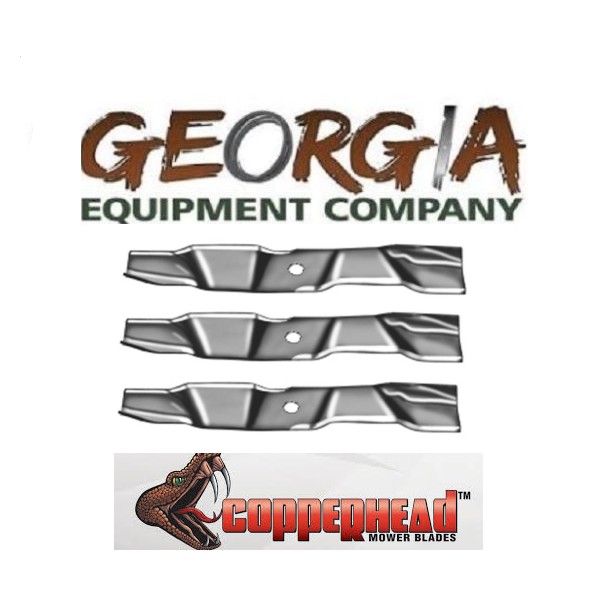 3 USA made 72" EXMARK 103-6394 103-6394-S copperhead commercial mulching blades
