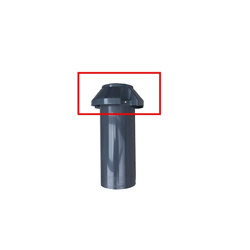 Weather Cap/Ventilation Hood DN 100, Extractor Hat, Ventilation Mushroom, Garage,