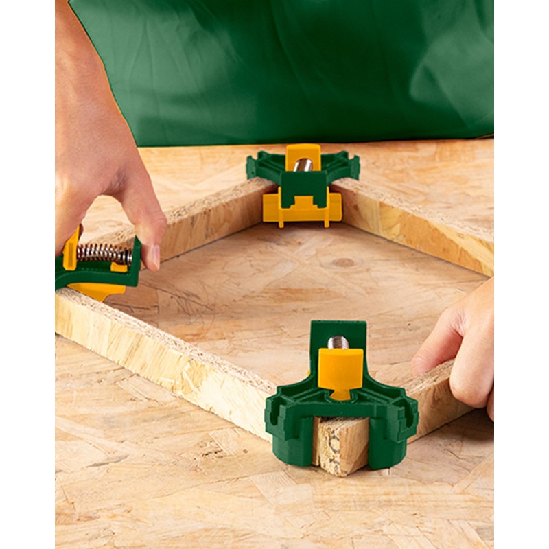 Jadever 4-Piece Corner Clamp, 90° Right Angle Clamp Set with