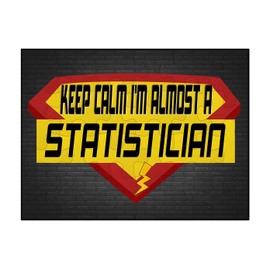 Makoroni -Keep Calm I'm Almost A Statistician Career - Jigsaw Puzzle 30 pcs, DesL5