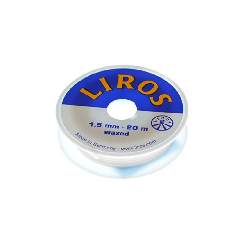 LIROS Waxed Whipping garn 1.5 mm 20 m