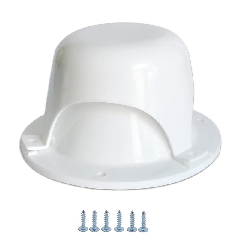 RV Roof Vent Cap,RV Roof Sewer Vent Cap - White