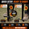 Dualing Tree for .22 Rimfire Shooting,Metal Dueling Tree kit with