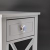 Knober Lak Series Furniture Knob Bouque Blue / White
