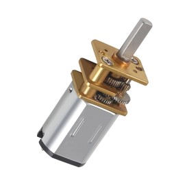 4Pcs DC 12V 1000RPM Gear Motor Full Metal Geared Mini Micro Gear with Gearwheel 1000RPM N20 Speed Reduction Motor for DIY RC Toys Robort Smart Car Motor