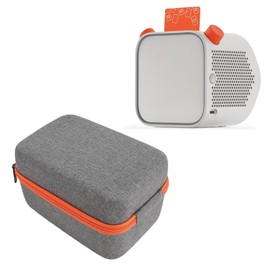 Hard Carrying Case for Yoto Player 3rd Generation Kids BT Speaker, Waterproof Carrying Storage Bag EVA Hard Travel Case, Grey