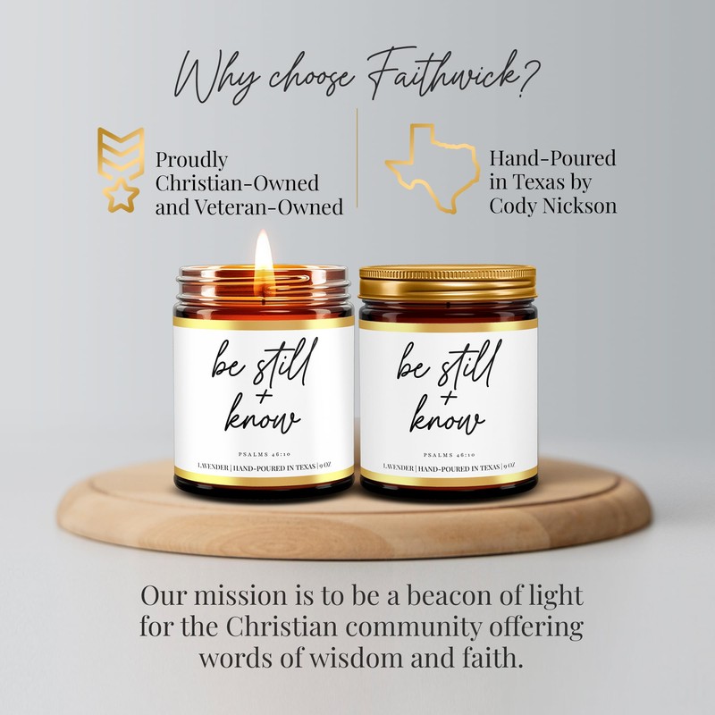 Faithwick - Be Still + Know Psalm 48:10