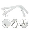 OSALADI 1 Pair Projector Curtain Ceiling Mounts Mounting Hook Brackets