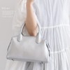 VITAFELICE Inb-10038p Women's 2-Way Mini Boston Bag, Silver